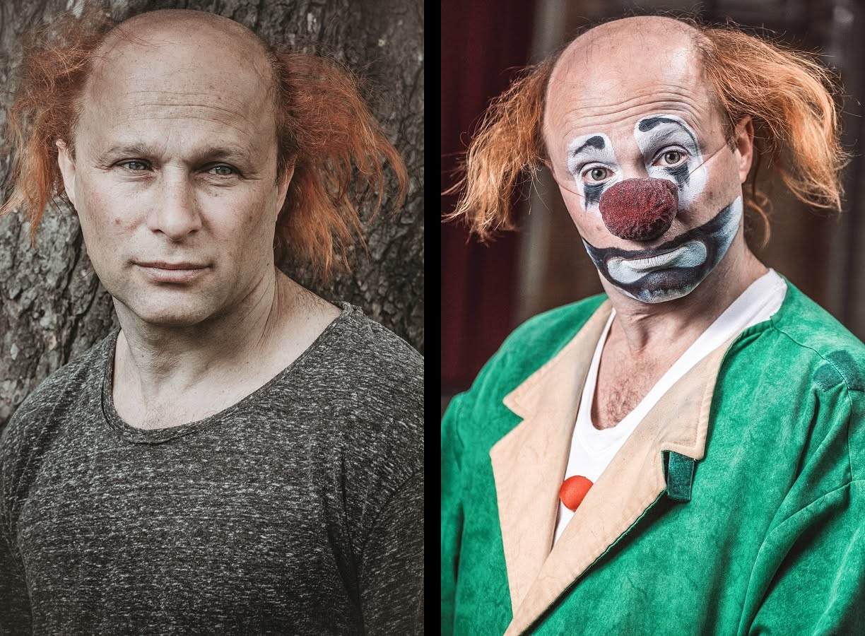Anatoli Akerman, Porträt und Clownfigur