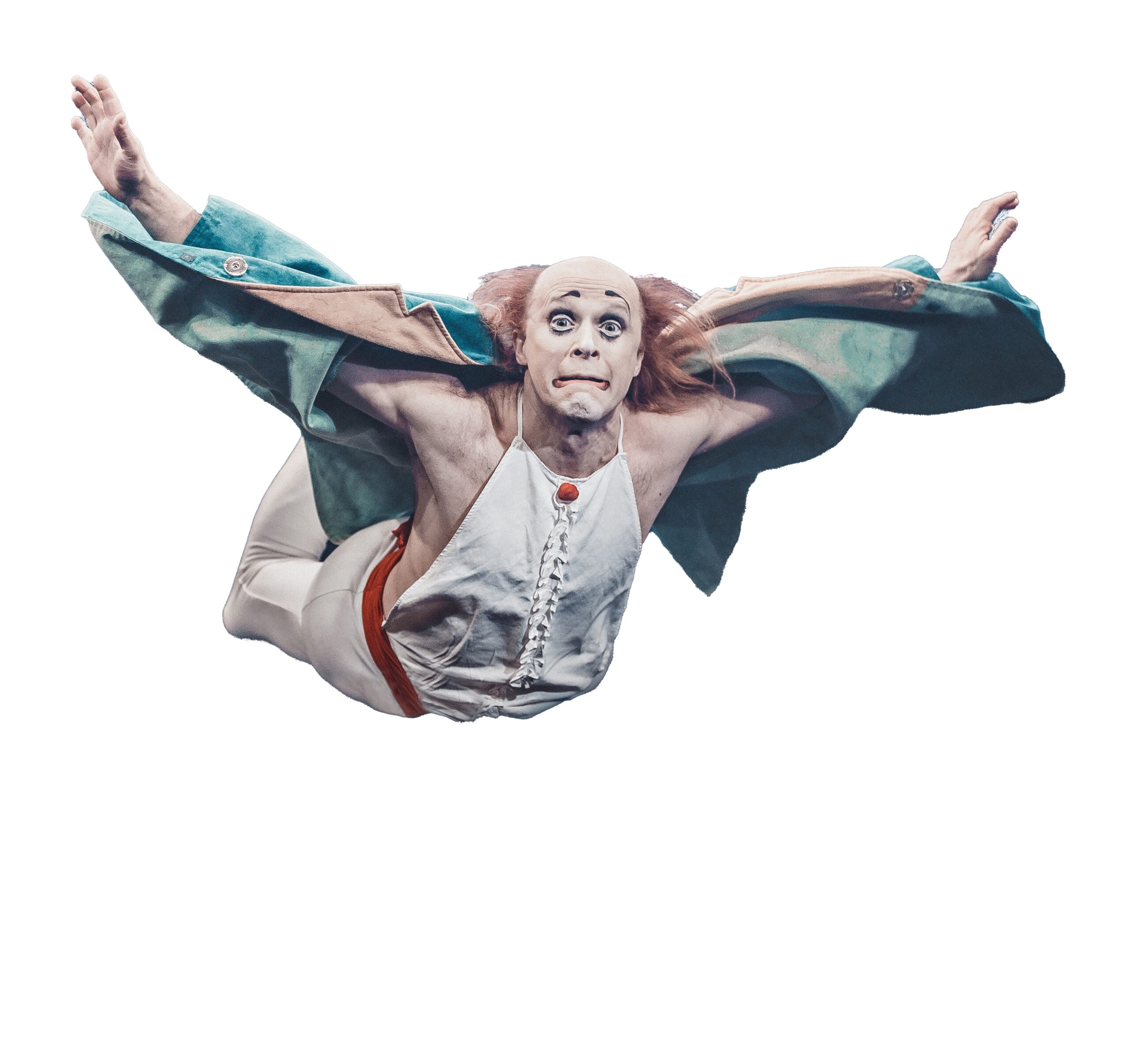 Anatoli Akerman as the flying KUKU character